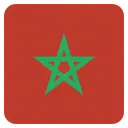 Marrocos Bandeira Ícone