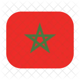 Marrocos Flag Ícone