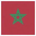 Marrocos Bandeira Ícone