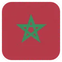 Marrocos Bandeira Ícone