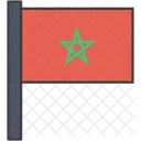 Marruecos Africano Pais Icono