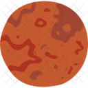 Mars Universe Cosmos Icon