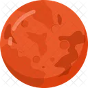 Mars Space Planet Icon