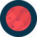 Mars Space Planet Icon