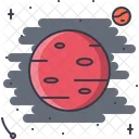 Mars Planet Space Icon