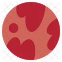 Mars Planet Space Science Galaxy Astronomy Education Icon