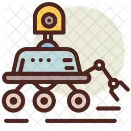 Mars Robot  Icon