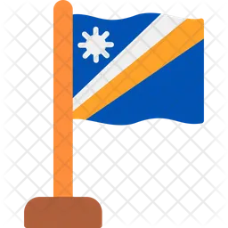 Marshall Island Flag Icon