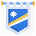 Marshall Island Flag  Icon