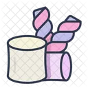 Marshmallow Sweet Dessert Icon