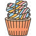Marshmallow Confectionery Dessert Icon