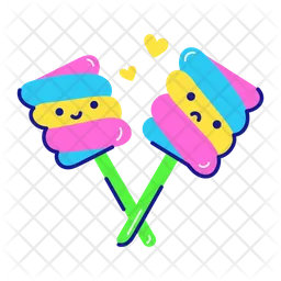 Marshmallow Lollipops  Icon