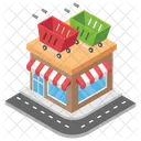 Mart Shopping Mall Market Icon