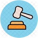 Gavel Marteau Encheres Icon