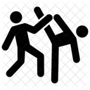 Martial Art Self Defence Olympic Game Icon