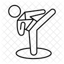 Martial Arts Weapon Fight Icon