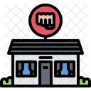 Martial Arts Building Icon