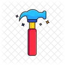 Servicio Trabajo Martillo Icono