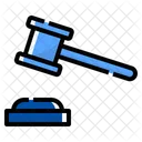 Martillo Justicia Negocios Icon