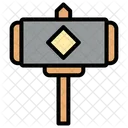 Martillo Vikingo Cultura Arma Icono