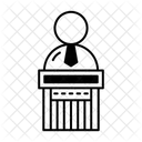 Martin Luther King Jr Speech Icon