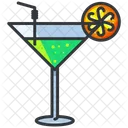 Martini Glass Juice Icon