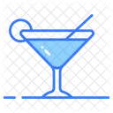 Martini Summer Drink Icon