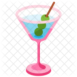 Martini Cocktail  Icon