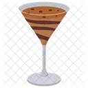 Martini De Chocolate Postre Aperitivo Dulce Icono
