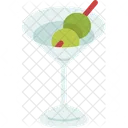 Martini Olive  Icon
