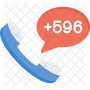 Martinique Dial Code  Icon
