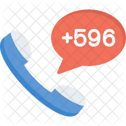 Martinique Dial Code  Icon