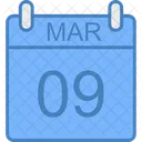 Calendario Fecha Dia Icono