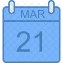 Calendario Fecha Dia Icono