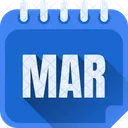 Marzo Mar Mes De Marzo Icono