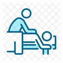 Iconos De Meditacion Color Azul Icono