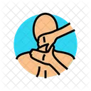 Hombros Masaje Terapia Icono