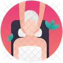 Masaje facial  Icono