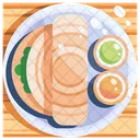 Masala Dosa India Icon
