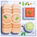 Masala Dosa India Dosa Icon