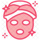 Mascara de belleza  Icono