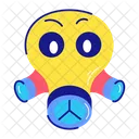 Mascara De Gas Mascara De Oxigenio Aparelho Respiratorio Icon