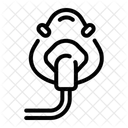 Mascara De Oxigeno Respiracion Proteger Icono