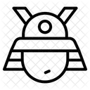 Mascara De Samurai Icono