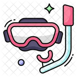 Máscara de snorkel  Icono