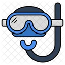 Máscara de snorkel  Icono