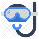 Buceo Mascara Snorkel Icon