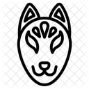 Mascara Kabuki Icono