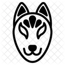 Mascara Kabuki Icono