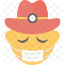 Medico Mascara Emoji Ícone